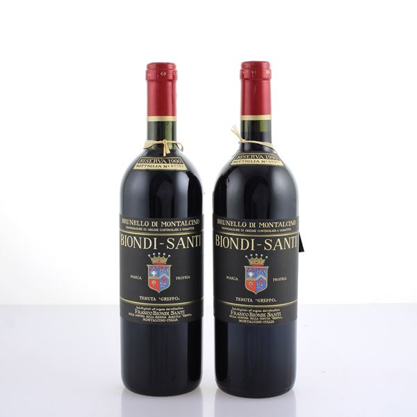 Selezione Tenuta Greppo Biondi-Santi, Brunello di Montalcino Riserva  (Toscana)  - Auction Wine and Spirits Web Only - Colasanti Casa d'Aste