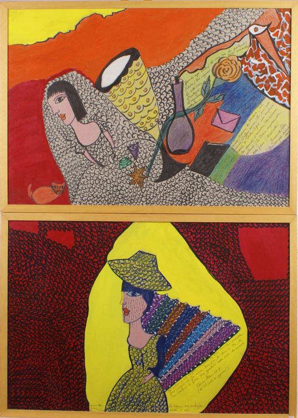 Fiammetta Selva  (20th century)  - Auction Online Christmas Auction - Colasanti Casa d'Aste
