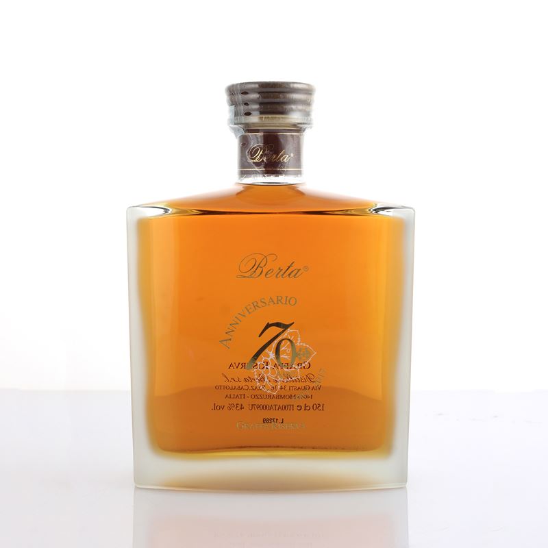 Berta, Grappa Riserva 70° Anniversario 1947-2017