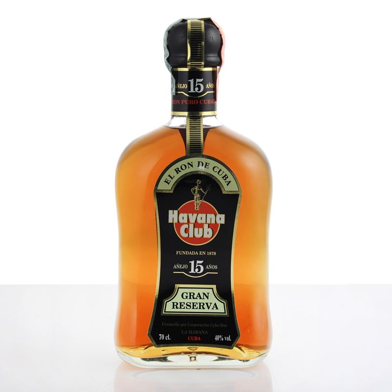 Havana Club, Rhum Gran Reserva 15 Anni