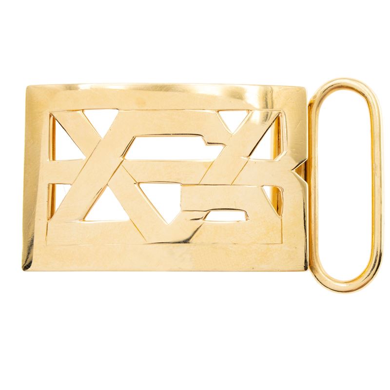 Cartier Fibbia da Cintura in Oro Giallo 14kt