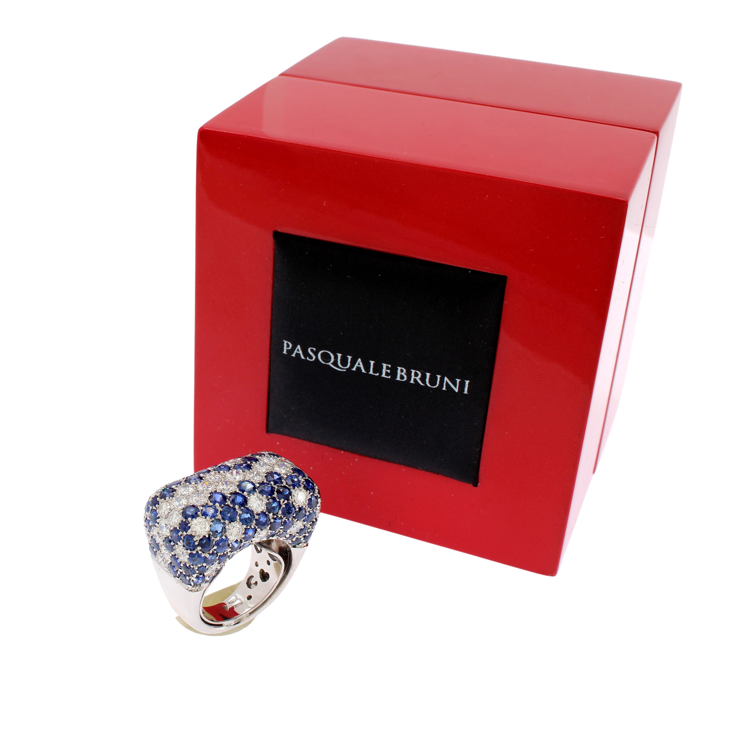 Pasquale Bruni anello in oro bianco 18kt