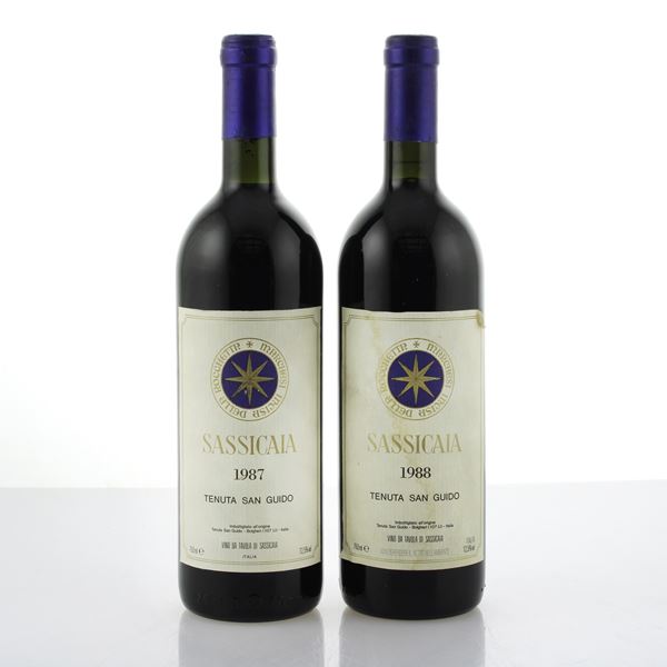 Selezione Tenuta San Guido, Sassicaia  (Bolgheri, Toscana)  - Asta Vini e Distillati Web Only - Colasanti Casa d'Aste