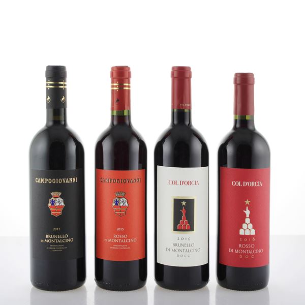 Selezione Montalcino  (Toscana)  - Asta Vini e Distillati Web Only - Colasanti Casa d'Aste