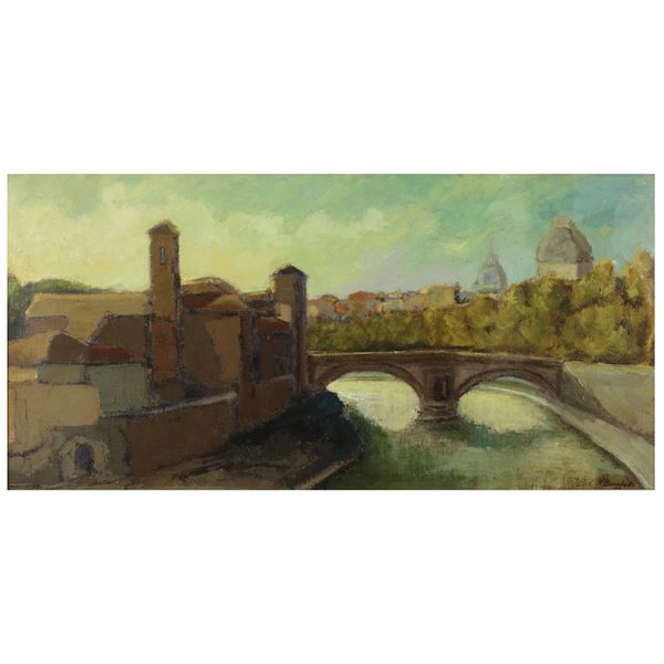 Foscolo Benedetti  (Italy, 20th century)  - Auction 19th and 20th Centuries Paintings Web Only - Colasanti Casa d'Aste