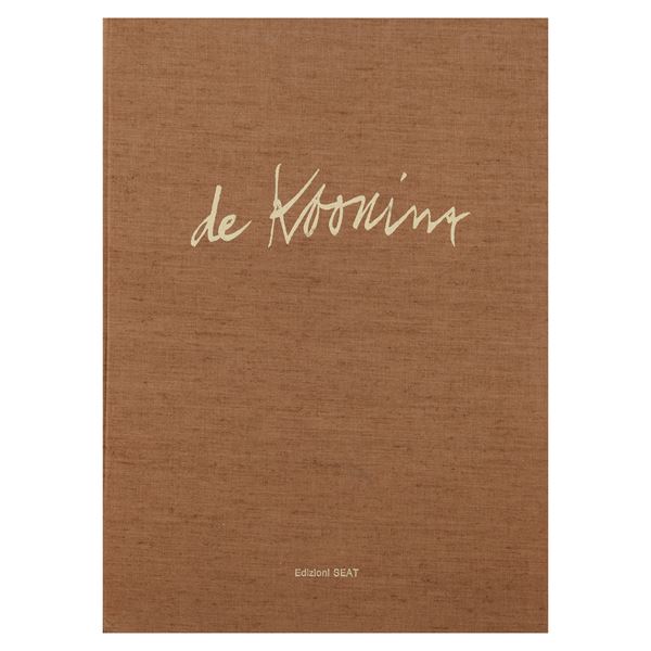 Willem de Kooning, libro d'artista