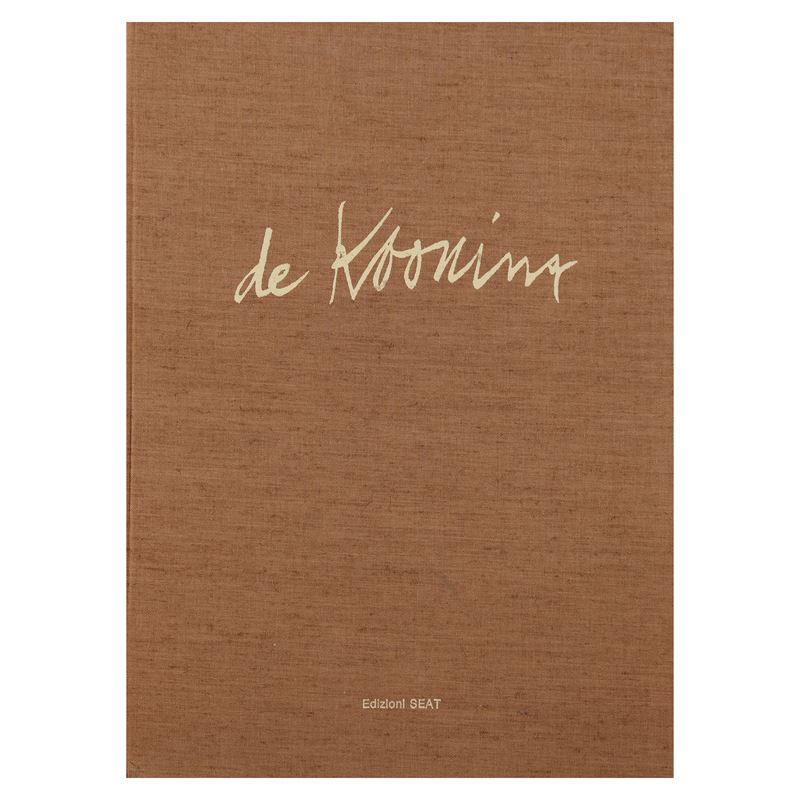 Willem De Kooning, Libro D'artista