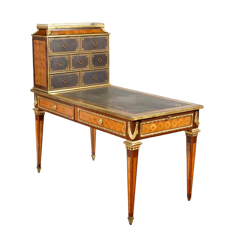 Tavolo Scrittoio con Cartonnier