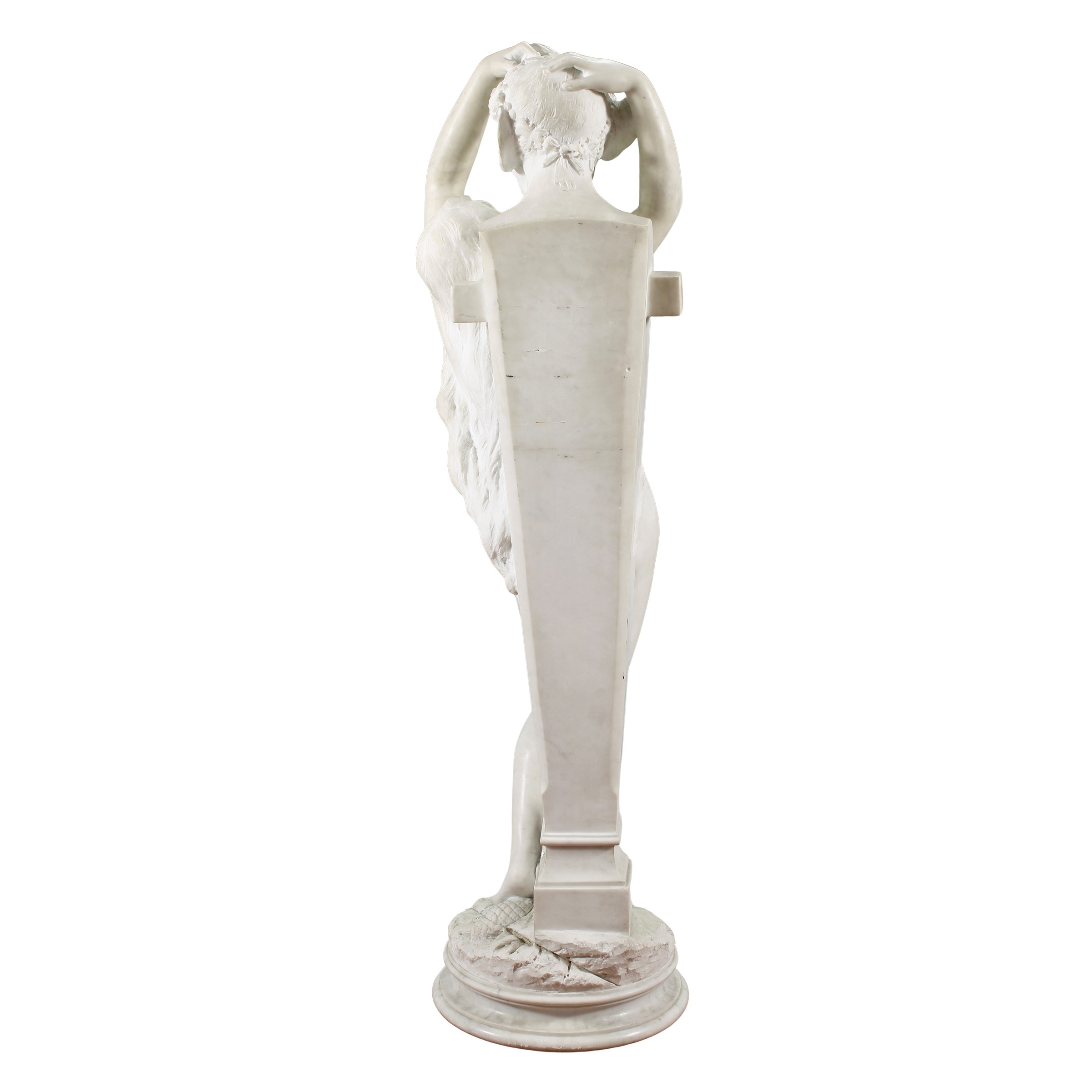 Scultura in Marmo Bianco Statuario