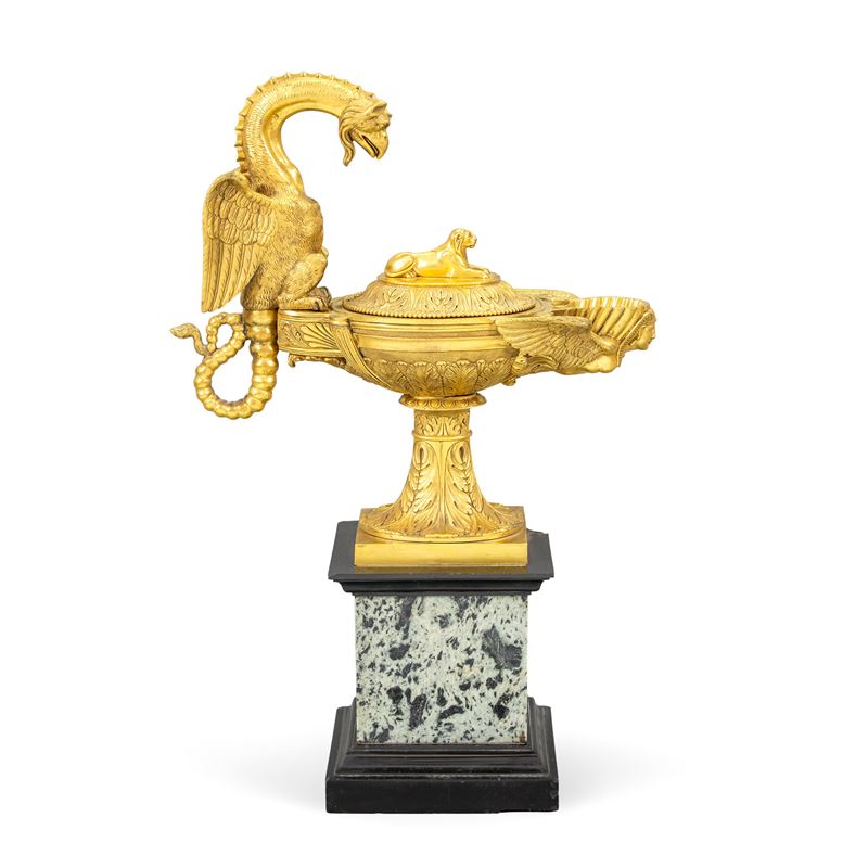 Benedetto Boschetti, Lucerna in Bronzo Dorato