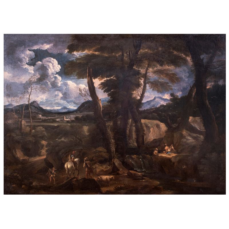 Jan Frans Van Bloemen, Cerchia di