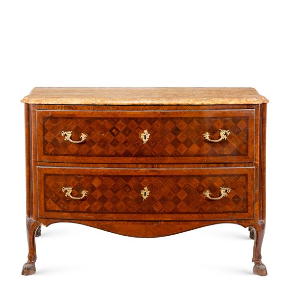 Commode in ebano viola