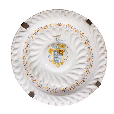 Grande Piatto in Maiolica