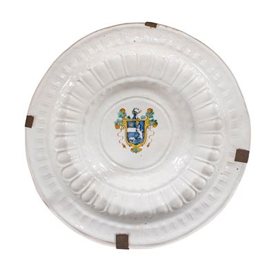 Grande Piatto in Maiolica