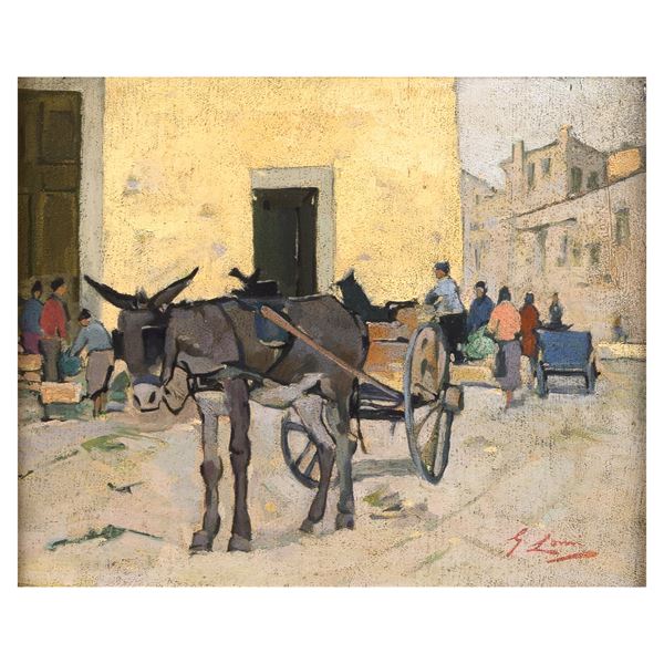 Giovanni Lomi  (Livorno 1889 - 1969)  - Asta Opere del XIX e XX secolo Web Only - Colasanti Casa d'Aste