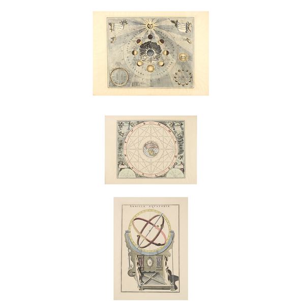 Group of three color serigraphs
