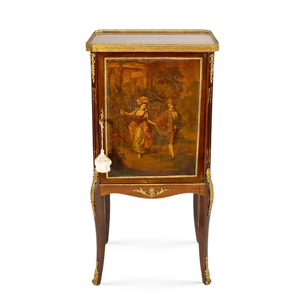 Mahogany storage unit  (France, late 19th century)  - Auction Old Master and 19th century Paintings Furniture and Sculptures - Colasanti Casa d'Aste