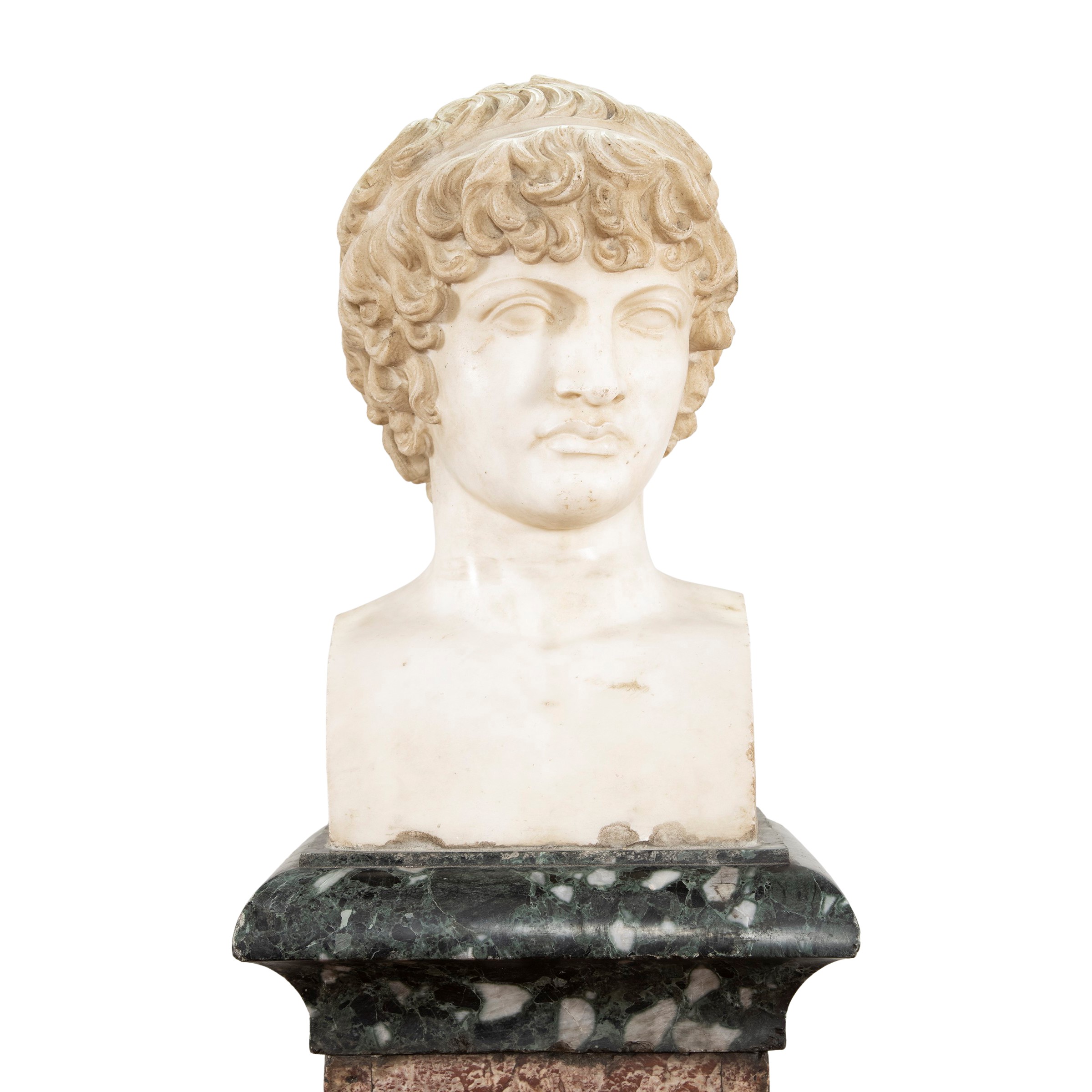 Scultura in Marmo Bianco