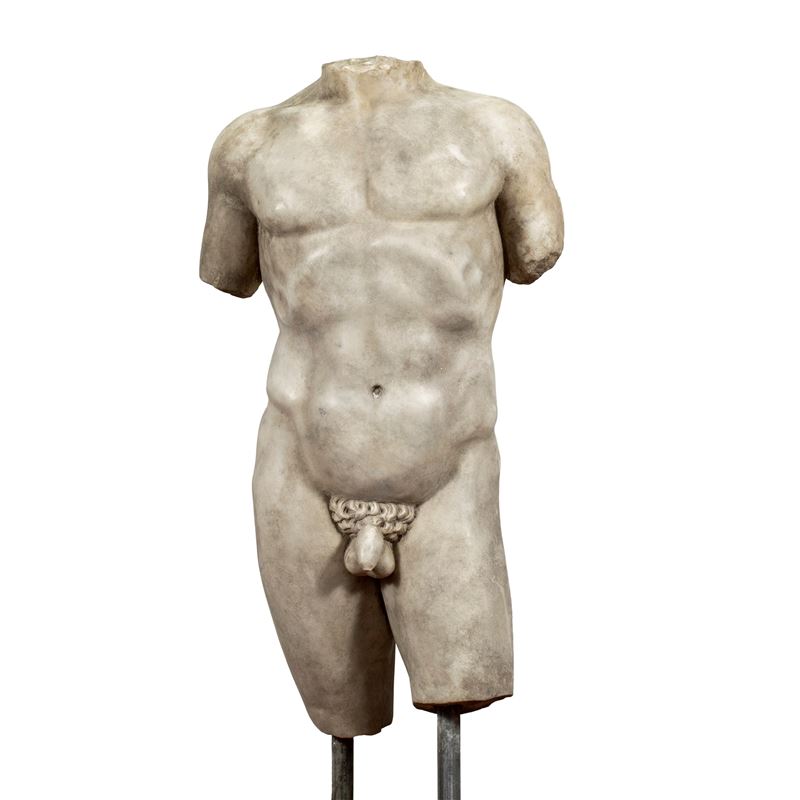 Scultura in Marmo Bianco