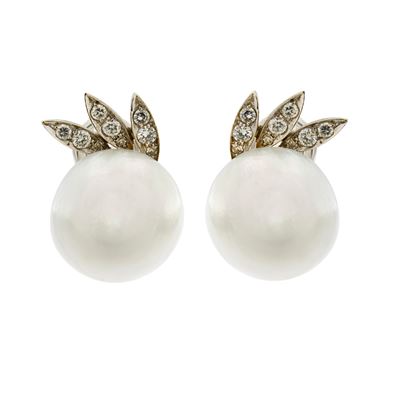 Petochi Orecchini a Lobo in Oro Bianco 18kt