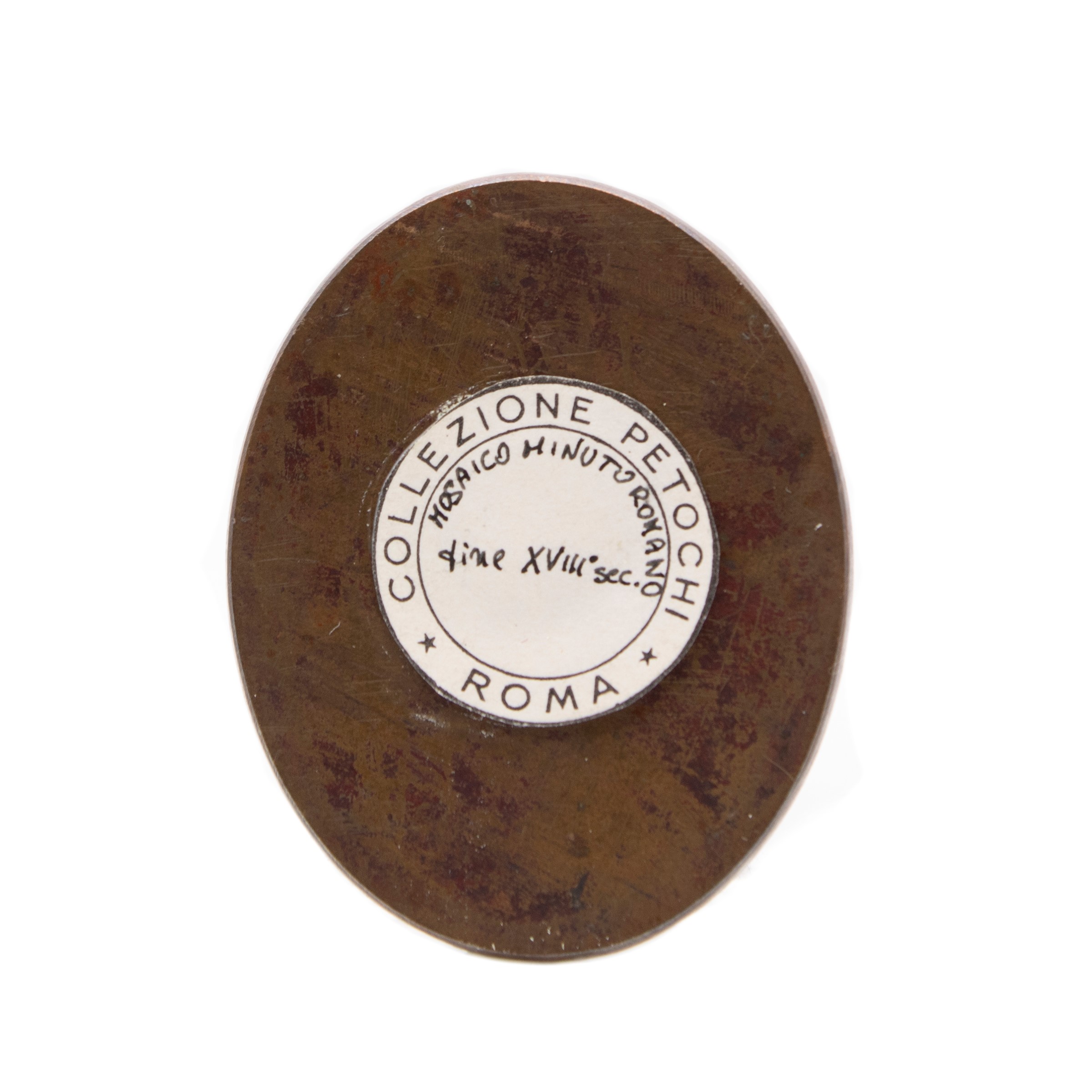 Placca Ovale in Micromosaico