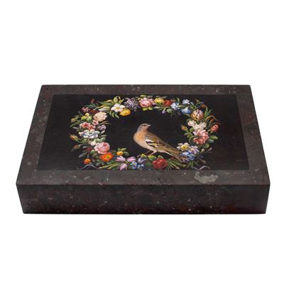 Placca in Micromosaico e Marmo
