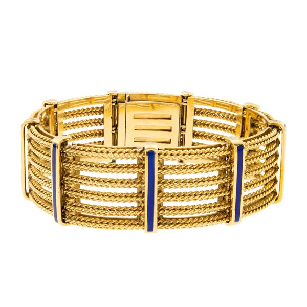 Ansuini 18kt yellow gold bracelet