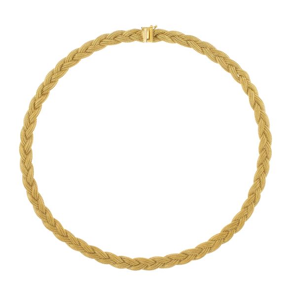 Girocollo in oro giallo 18kt