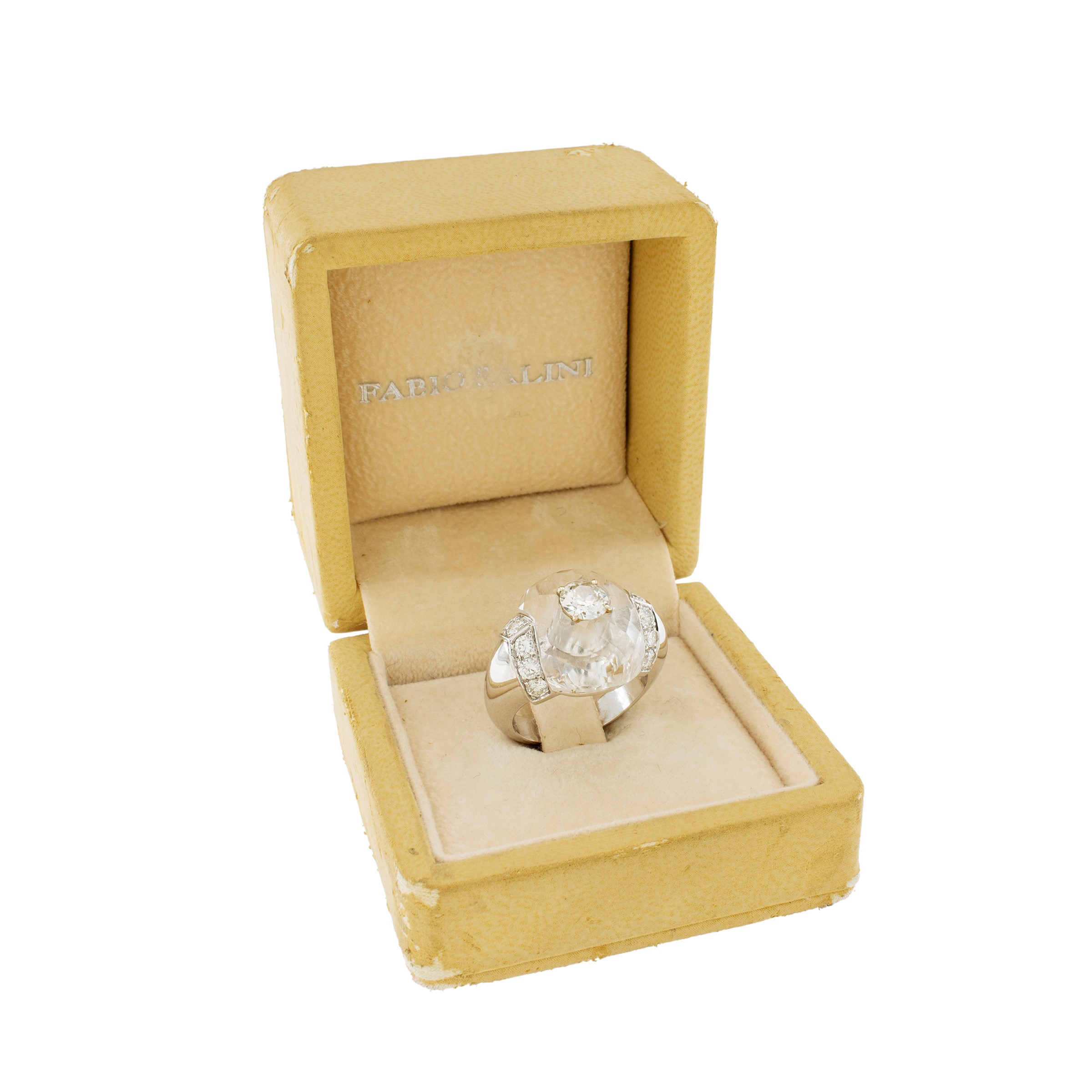 Fabio Salini Anello in Oro Bianco 18kt