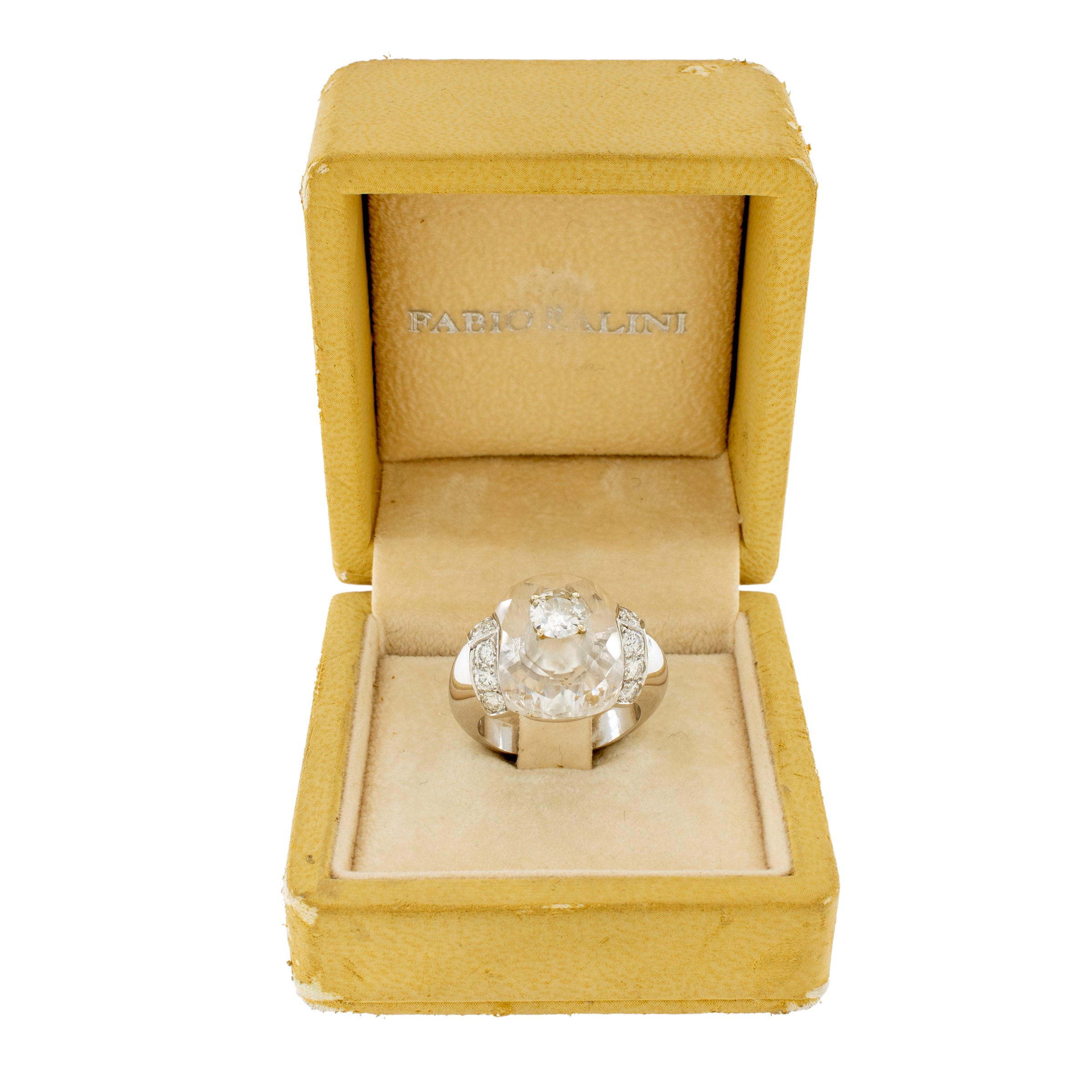 Fabio Salini Anello in Oro Bianco 18kt