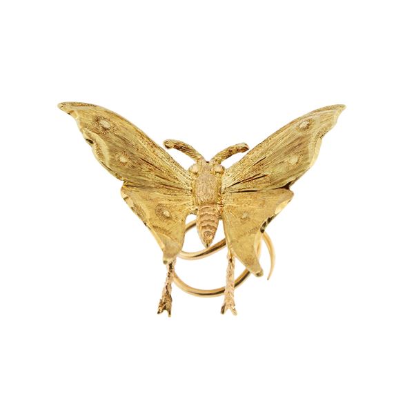 Mario Buccellati butterfly pin