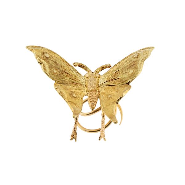 Mario Buccellati spilla farfalla da rever