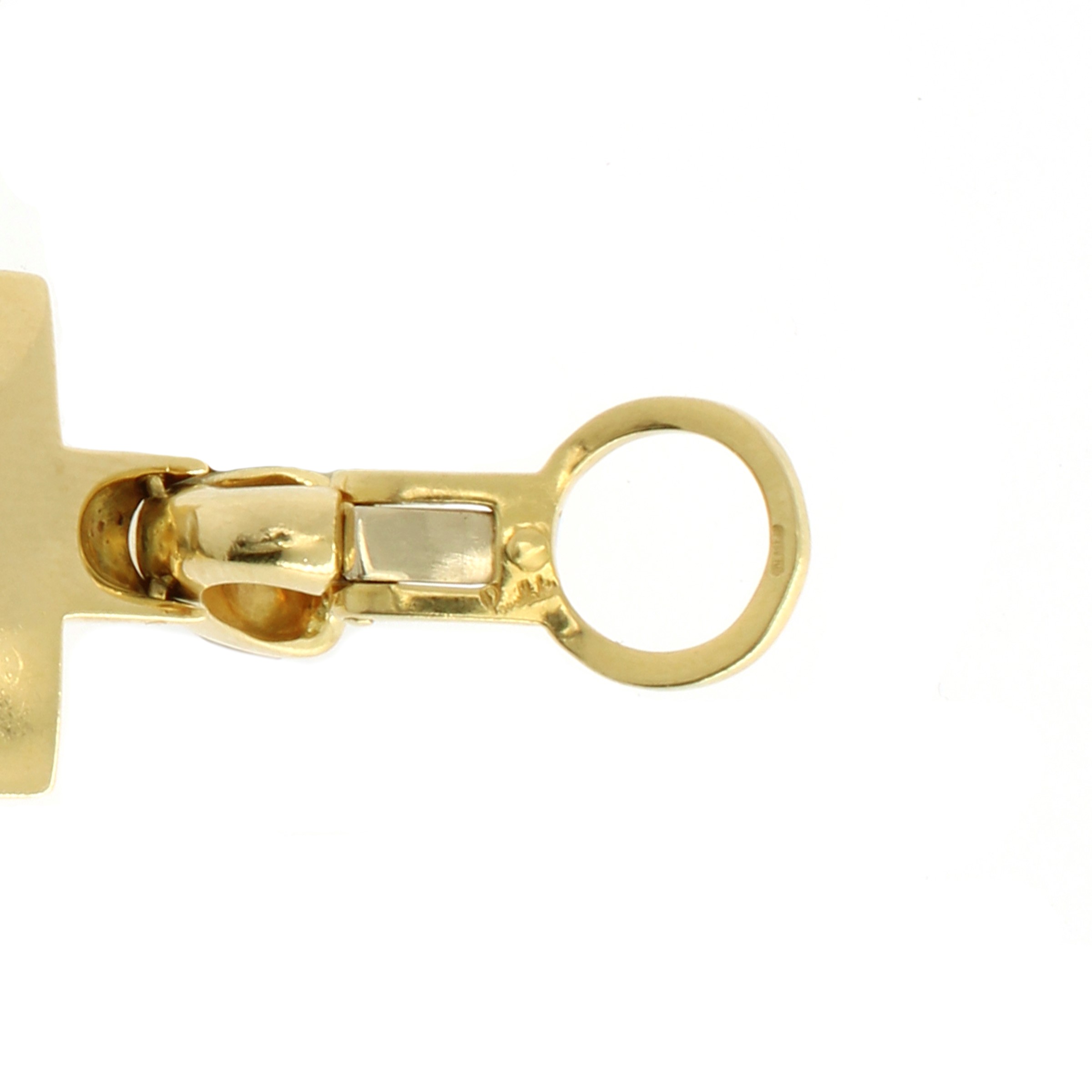 Pomellato orecchini pendenti Croce