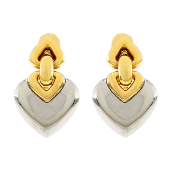 Bulgari orecchini pendenti collezione Cuore