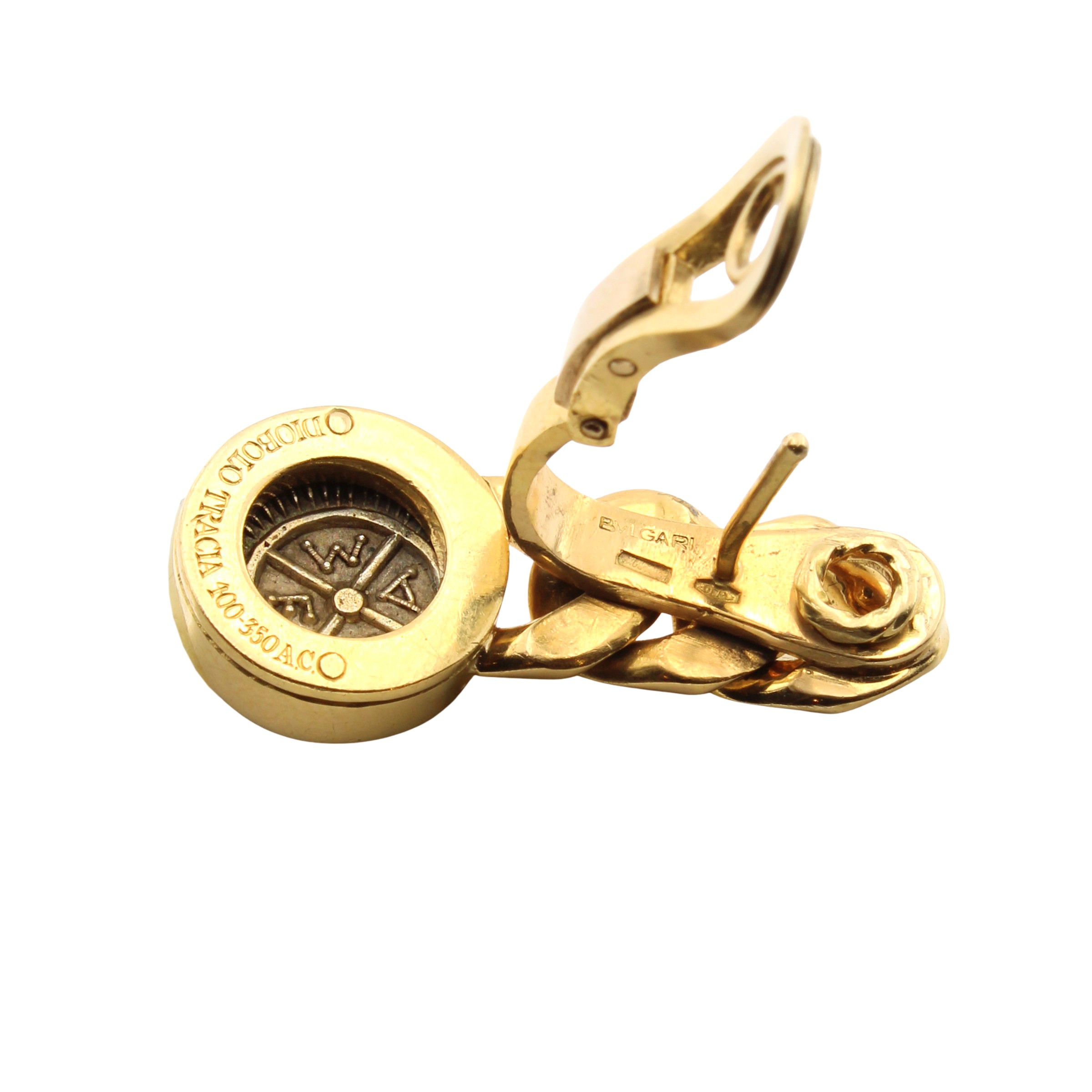 Bulgari orecchini pendenti collezione Monete