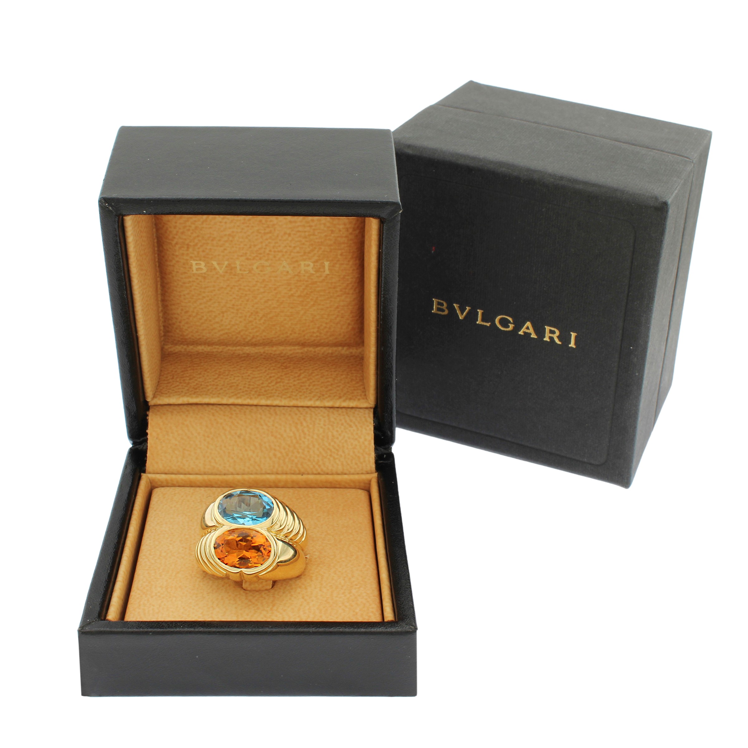 Bulgari anello collezione Doppio Baccellato