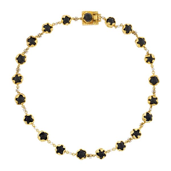C. De Temple girocollo in oro giallo 18kt