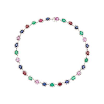 Collana in Oro Bianco 18kt