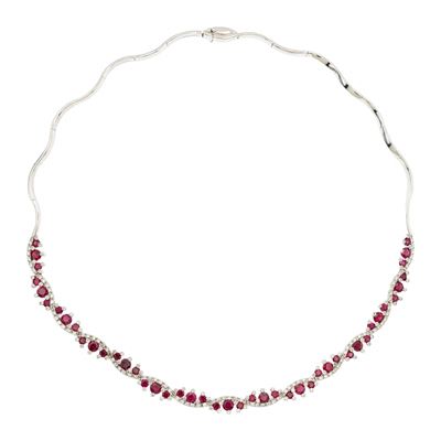 Girocollo in Oro Bianco 18kt
