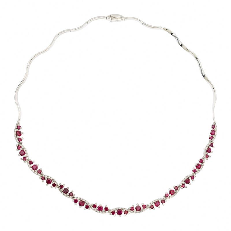 Girocollo in Oro Bianco 18kt