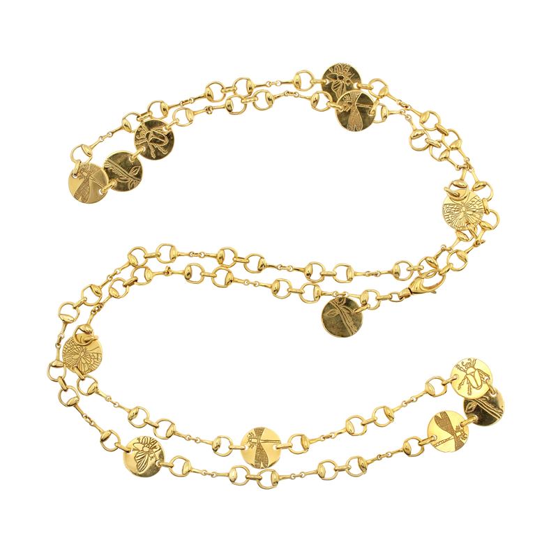 Gucci Collana Collezione Horsebit Flora