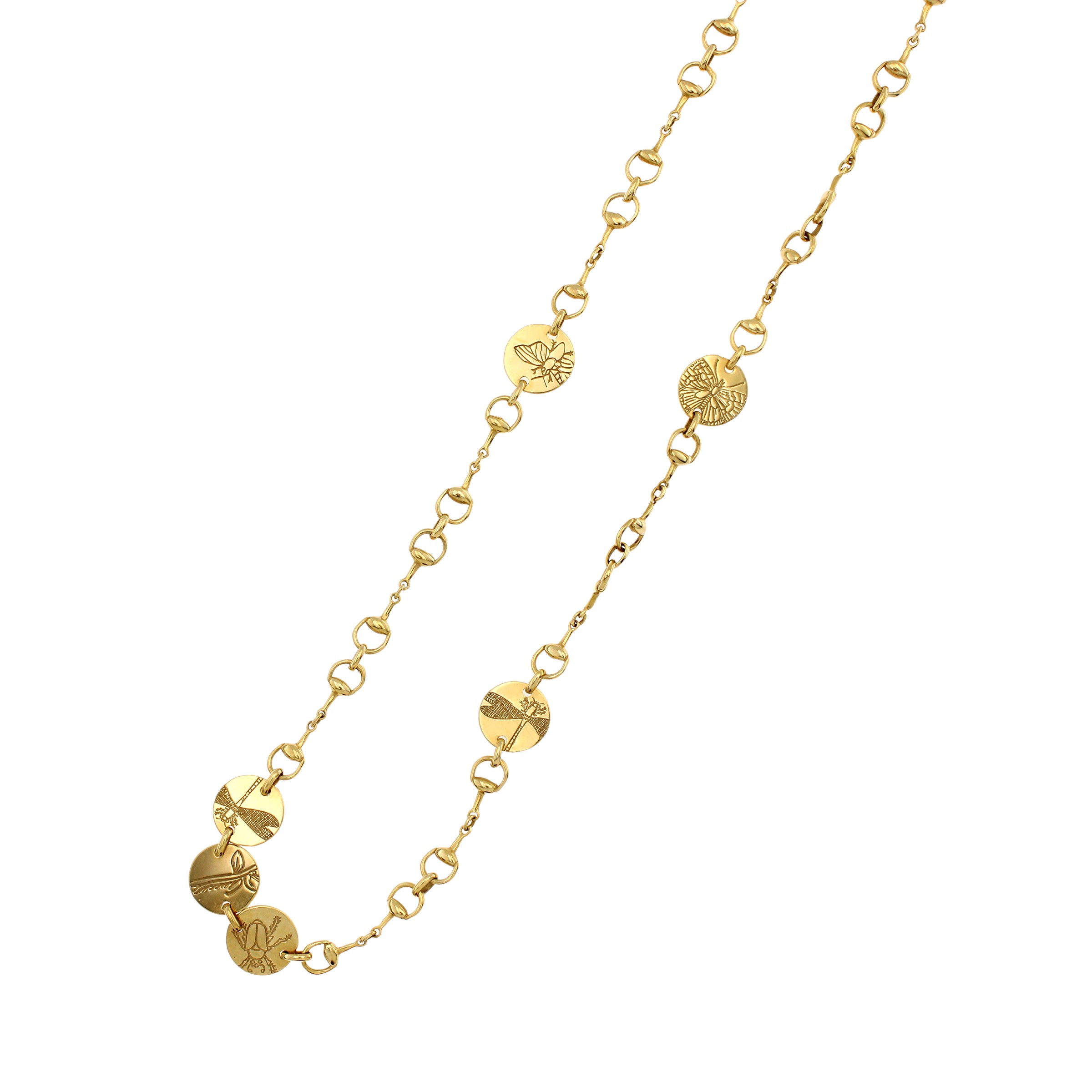 Gucci collana collezione Horsebit Flora