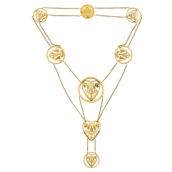 Gucci Crest collection necklace