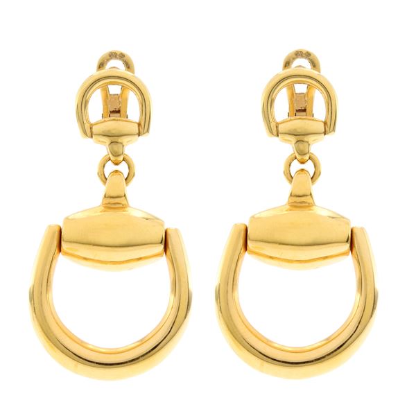 Gucci Horsebit collection earrings