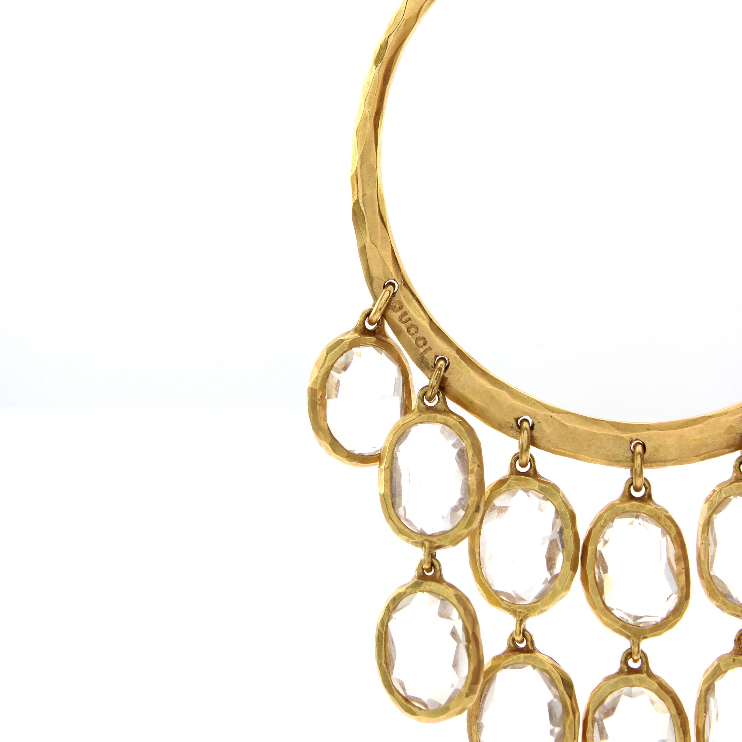 Gucci orecchini pendenti collezione Glacier