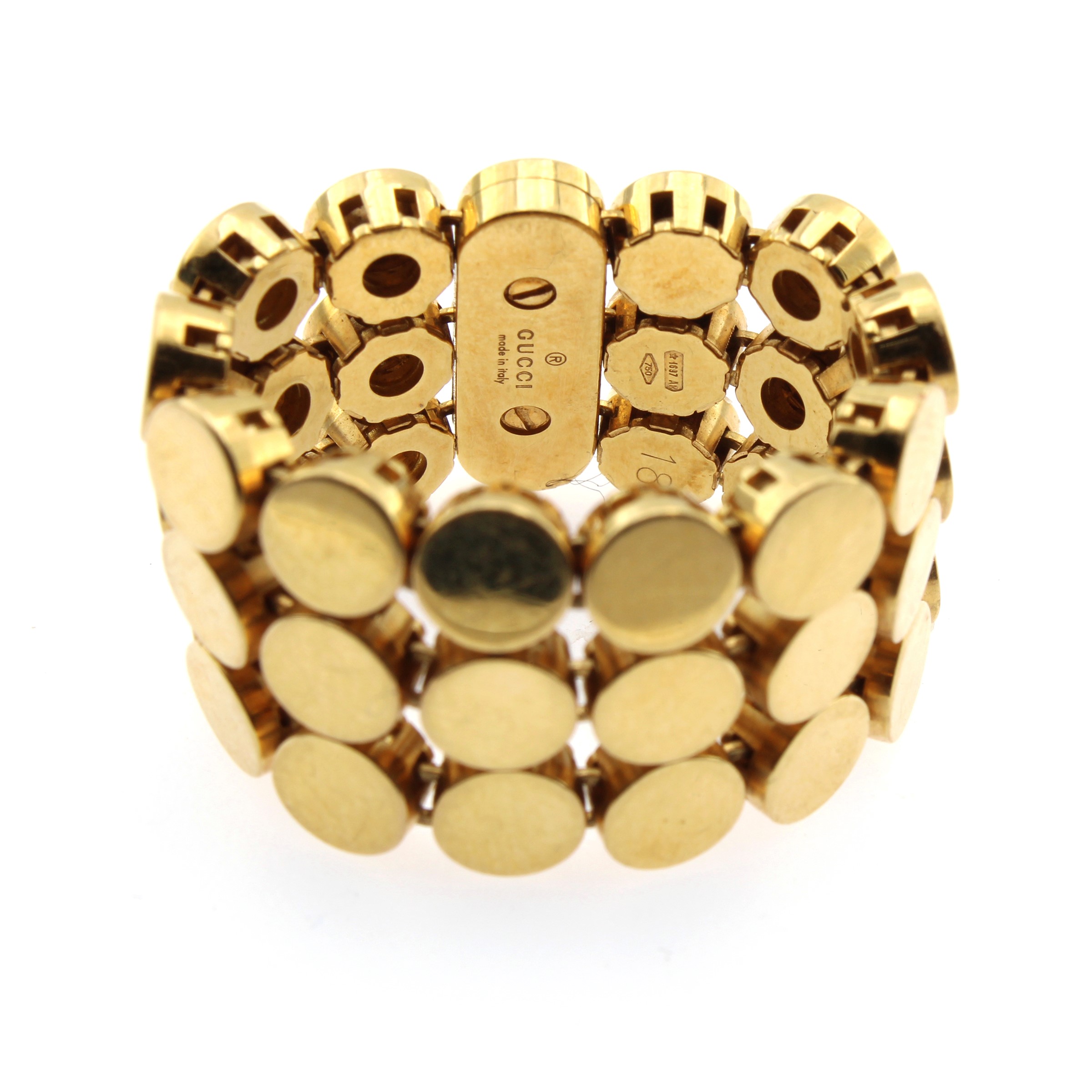 Gucci anello fascia morbida collezione Courrege