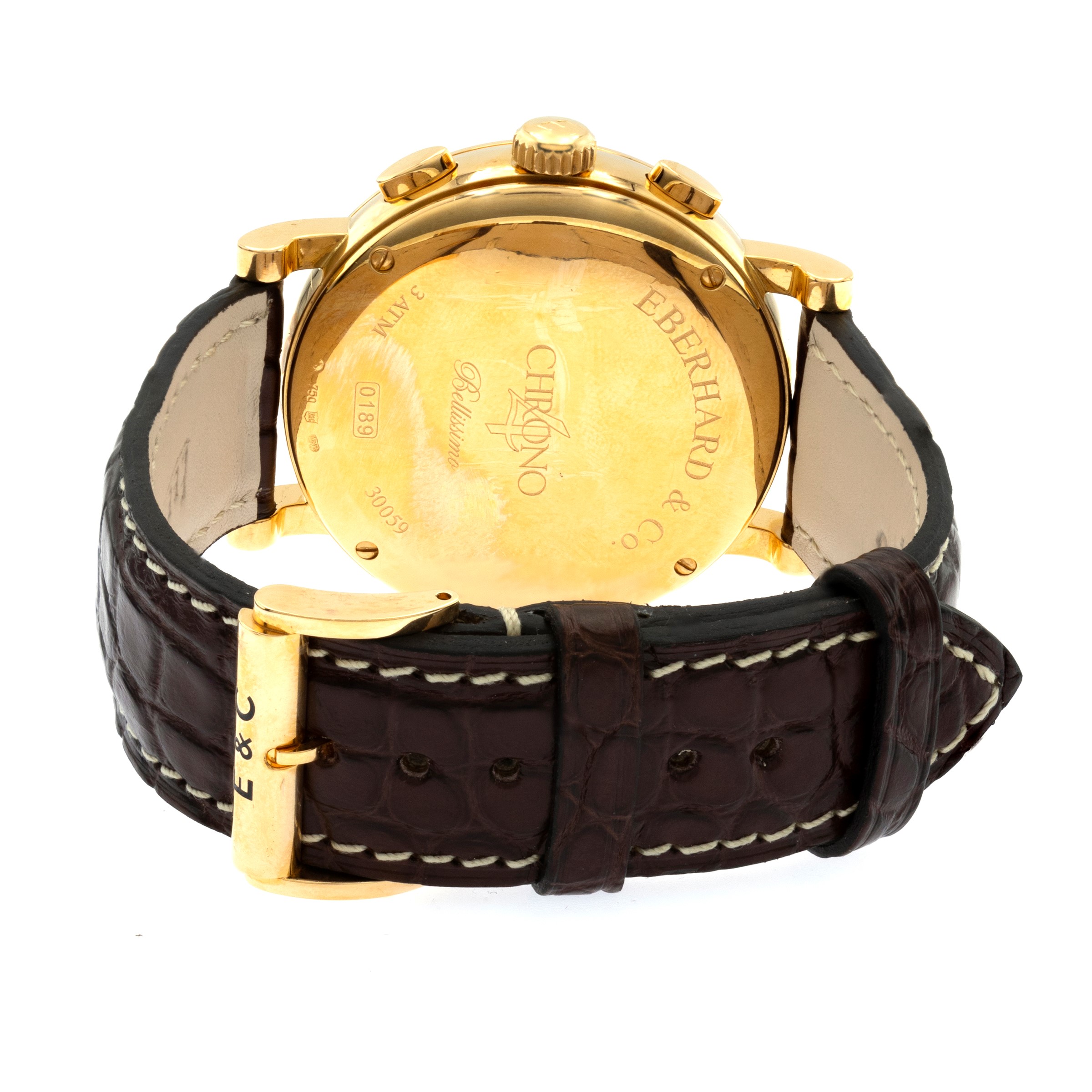 Eberhard & Co. Chrono-4 Bellissimo Orologio Cronografo da Polso