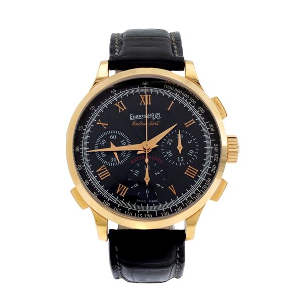 Eberhard & Co. Extra-fort Rattrappante orologio cronografo da polso