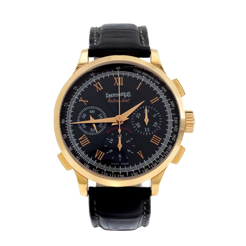 Eberhard & Co. Extra-fort Rattrappante Orologio Cronografo da Polso