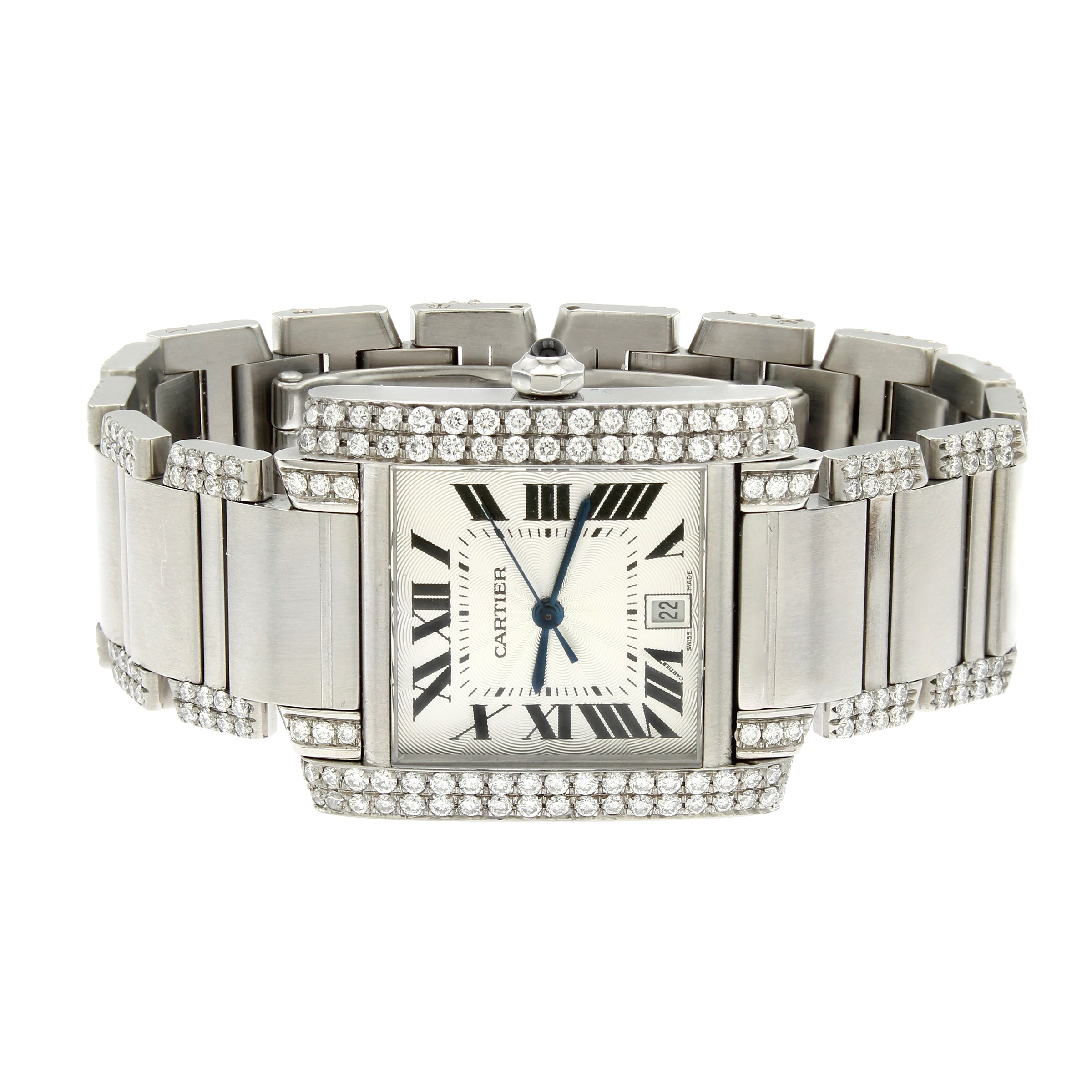 Cartier Tank Française orologio da polso